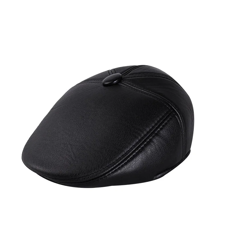 Men's Winter Hat Thicker Warm Artificial Leather Berets With Ears Snapback Fashion Tongue Cap Male Bone Dad's Hats
Men's Winter Hat Thicker Warm Artificial Leather Berets With Ears Snapback Fashion Tongue Cap Male Bone Dad's Hats