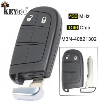 KEYECU 433MHz ID46 Chip M3N-408213 Replacement 2 Button Smart Remote Key Fob for Chrysler 300, for Jeep, for Dodge, for Fiat 500
KEYECU 433MHz ID46 Chip M3N-408213 Replacement 2 Button Smart Remote Key Fob for Chrysler 300, for Jeep, for Dodge, for Fiat 500