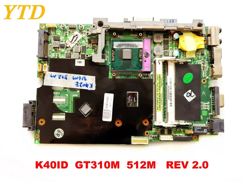 Original for ASUS K40ID laptop motherboard K40ID GT310M 512M REV 2.0 tested good free shipping
Original for ASUS K40ID laptop motherboard K40ID GT310M 512M REV 2.0 tested good free shipping