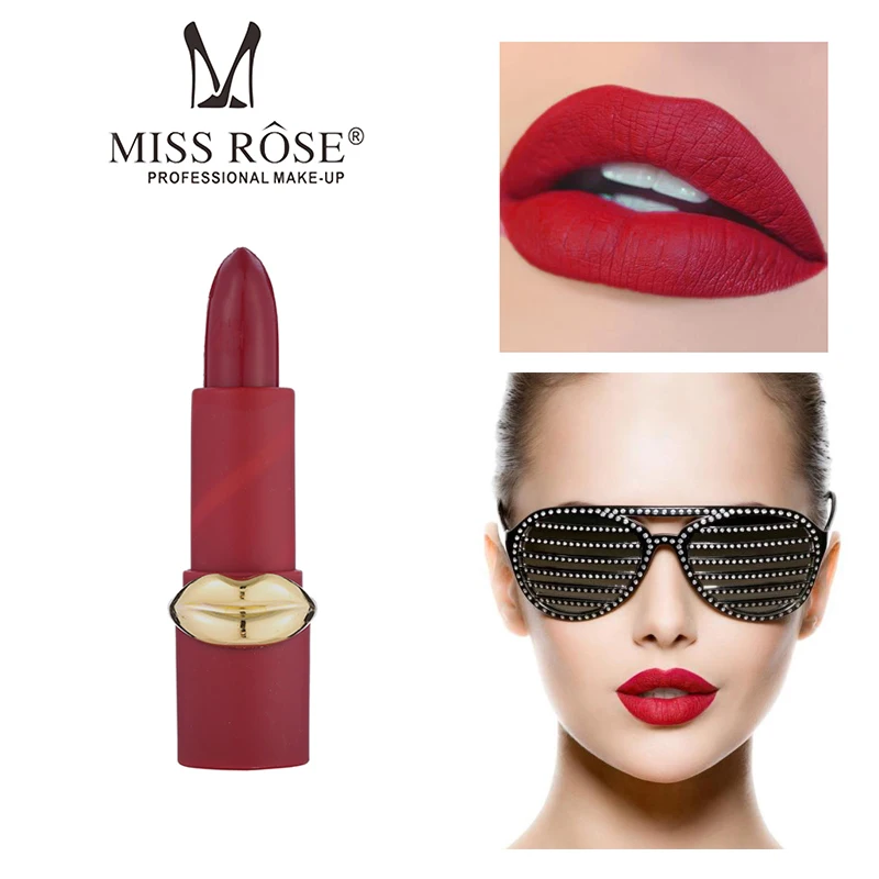 MISS ROSE Matte Lipstick Makeup Lip Shape Modeling Lipstick Matte maquillaje Lips Tint Makeup Long Lasting Lip Stick Cosmetics
MISS ROSE Matte Lipstick Makeup Lip Shape Modeling Lipstick Matte maquillaje Lips Tint Makeup Long Lasting Lip Stick Cosmetics
