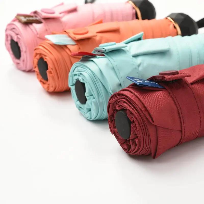 Small Fashion Folding Umbrella Rain Women Gift Men Mini Pocket Parasol Girls Anti-UV Waterproof Portable Travel UMBRELLAS 
Small Fashion Folding Umbrella Rain Women Gift Men Mini Pocket Parasol Girls Anti-UV Waterproof Portable Travel UMBRELLAS