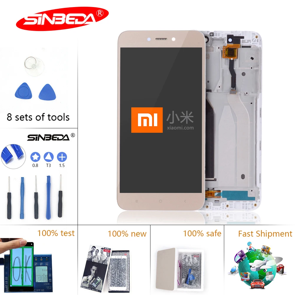 5.0"Original For Xiaomi Redmi 5A LCD Display Touch Screen Digitizer Replacement For Xiaomi Redmi 5A Display
5.0"Original For Xiaomi Redmi 5A LCD Display Touch Screen Digitizer Replacement For Xiaomi Redmi 5A Display