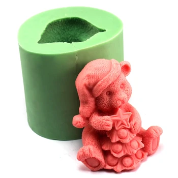 New arrival DIY silicone molds for cake 3D christmas tree bear girl jelly chocolate handmade salt soap mould S0130XM20
New arrival DIY silicone molds for cake 3D christmas tree bear girl jelly chocolate handmade salt soap mould S0130XM20
