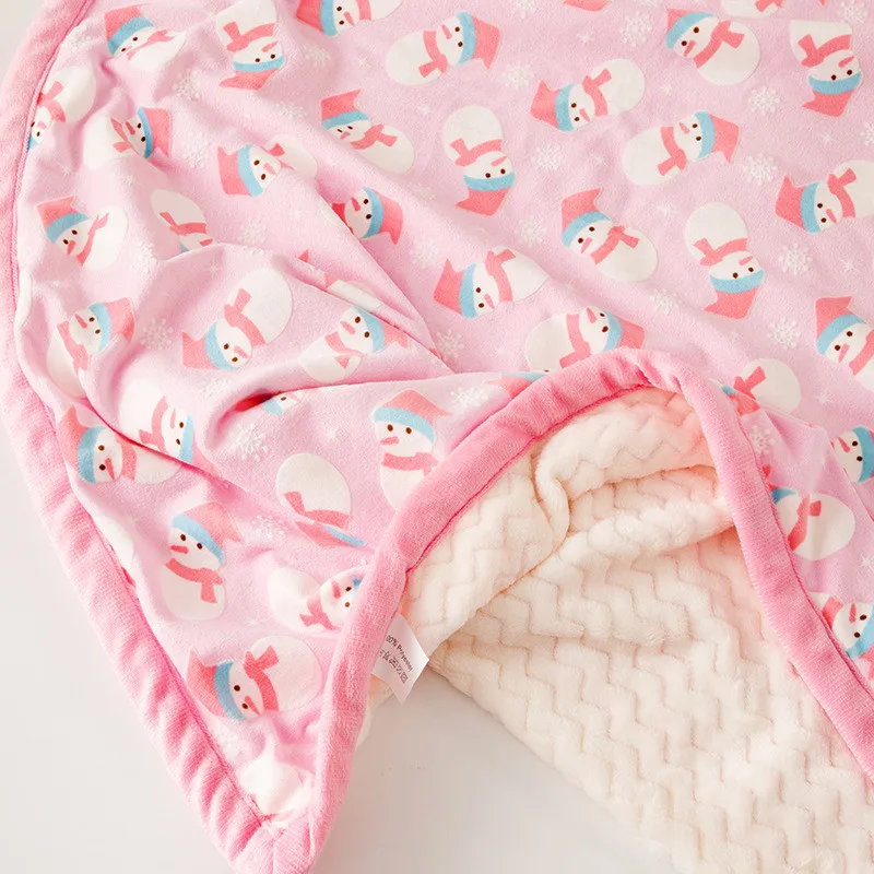 Baby Company Soft Receiving Blanket for Girls Boys Newborn 3D Double Layer Thermal Soft Fleece Blanket Bedding Swadde Wrap Bebe
Baby Company Soft Receiving Blanket for Girls Boys Newborn 3D Double Layer Thermal Soft Fleece Blanket Bedding Swadde Wrap Bebe