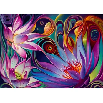 % 5d diy full Diamond Painting cross stitch Kits diamond Embroidery arts crafts Colorful lotus flowers abstract picture pattern
% 5d diy full Diamond Painting cross stitch Kits diamond Embroidery arts crafts Colorful lotus flowers abstract picture pattern