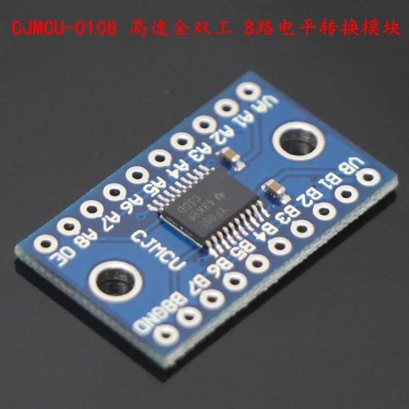 3.3V 5V TXS0108E 8 Channel Logic Level Converter Convert TTL Bi-Directional Mutual Convert
3.3V 5V TXS0108E 8 Channel Logic Level Converter Convert TTL Bi-Directional Mutual Convert