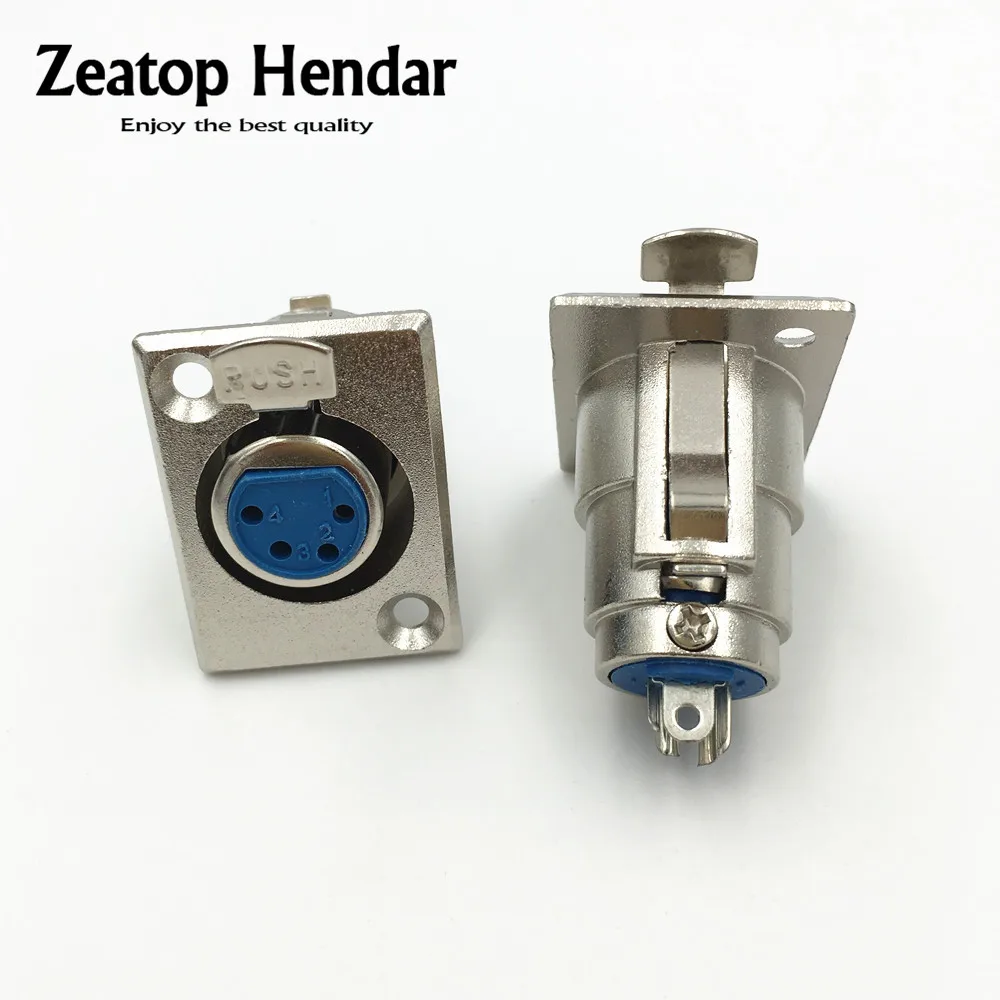 1Pcs Metal 3 4 5 6 PIN XLR Female Chassis Connector Push-type Female XLR Panel Mount Wire Connector Jack Socket
1Pcs Metal 3 4 5 6 PIN XLR Female Chassis Connector Push-type Female XLR Panel Mount Wire Connector Jack Socket
