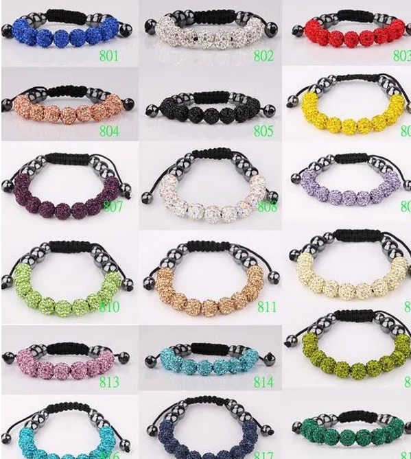 10mm 5pcs/lot l2363 multicolor mixed Crystal Disco Pave Ball bead Bracelets Bangles for men women Handmade Wholesale
10mm 5pcs/lot l2363 multicolor mixed Crystal Disco Pave Ball bead Bracelets Bangles for men women Handmade Wholesale