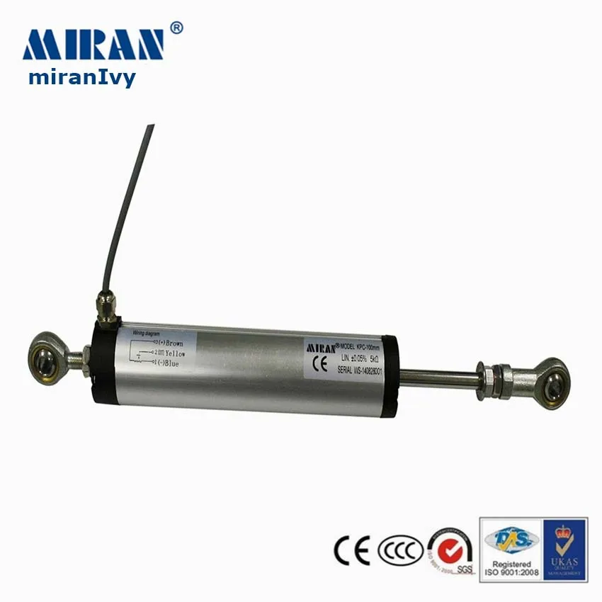 Miran KPC1-SL-C-J 50mm-300mm Sensor Heims Joint China Manufacture Free Shipping Linear Position Displacement Sensor/ Ruler
Miran KPC1-SL-C-J 50mm-300mm Sensor Heims Joint China Manufacture Free Shipping Linear Position Displacement Sensor/ Ruler