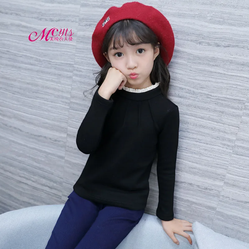 Children Girls T Shirts Plus Velvet Autumn Winter Kids Tops Cotton Shirt Long Sleeve T-shirts Girls Clothes 4 6 8 10 12 Years
Children Girls T Shirts Plus Velvet Autumn Winter Kids Tops Cotton Shirt Long Sleeve T-shirts Girls Clothes 4 6 8 10 12 Years