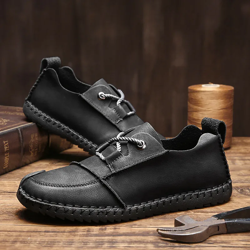 New Leather Men Casual Shoes Loafers Men Shoes Breathable Quality Leather Shoes Men Flats Hot Sale Moccasins Shoes Big Size 46
New Leather Men Casual Shoes Loafers Men Shoes Breathable Quality Leather Shoes Men Flats Hot Sale Moccasins Shoes Big Size 46