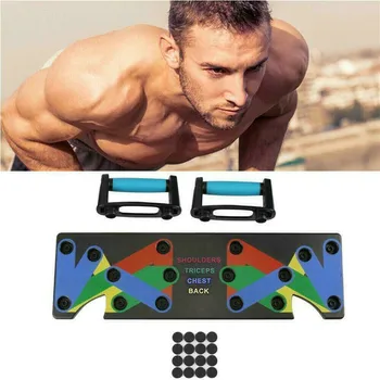 1pc Push Up Rack Board 9 in 1 Body Building Fitness Exercise Tools Men Women Push-up Stands For GYM Body Training Drop Shipping
1pc Push Up Rack Board 9 in 1 Body Building Fitness Exercise Tools Men Women Push-up Stands For GYM Body Training Drop Shipping