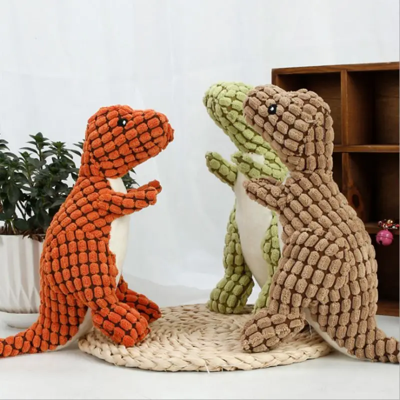 1PC Bite Resistant Dog Chew Toys For Small Large Dogs Dinosaur Shaped Puppy Pet Squeaky Toy Pets Plush Sound Toys Pet Supplies
1PC Bite Resistant Dog Chew Toys For Small Large Dogs Dinosaur Shaped Puppy Pet Squeaky Toy Pets Plush Sound Toys Pet Supplies