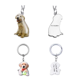 Sweey Wholesale Personalized Engraved Pet Color Photo Necklace & Keychain Cute Pet Photo Gifts for Ebay/Amazon/Etsy
Sweey Wholesale Personalized Engraved Pet Color Photo Necklace & Keychain Cute Pet Photo Gifts for Ebay/Amazon/Etsy