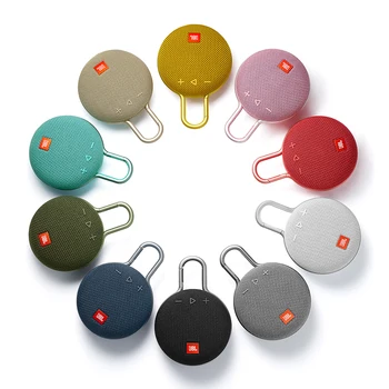JBL Clip 3 Portable Waterproof Wireless Bluetooth Speaker Mini Outdoor Sport Colorful Black Gray Red Blue BT Version 4.1 Speaker
JBL Clip 3 Portable Waterproof Wireless Bluetooth Speaker Mini Outdoor Sport Colorful Black Gray Red Blue BT Version 4.1 Speaker