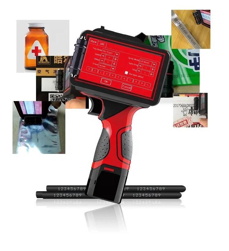 2-25.4mm height Intelligent handheld inkjet printer USB QR Code Inkjet Label Printer High Quality Touch-Screen Coding Machine
2-25.4mm height Intelligent handheld inkjet printer USB QR Code Inkjet Label Printer High Quality Touch-Screen Coding Machine