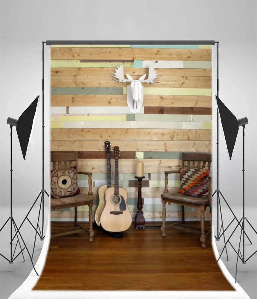 Laeacco Wooden Board Guitar Chair Deer Model Scenic Photographic Backgrounds Customized Photography Backdrops For Photo Studio
Laeacco Wooden Board Guitar Chair Deer Model Scenic Photographic Backgrounds Customized Photography Backdrops For Photo Studio