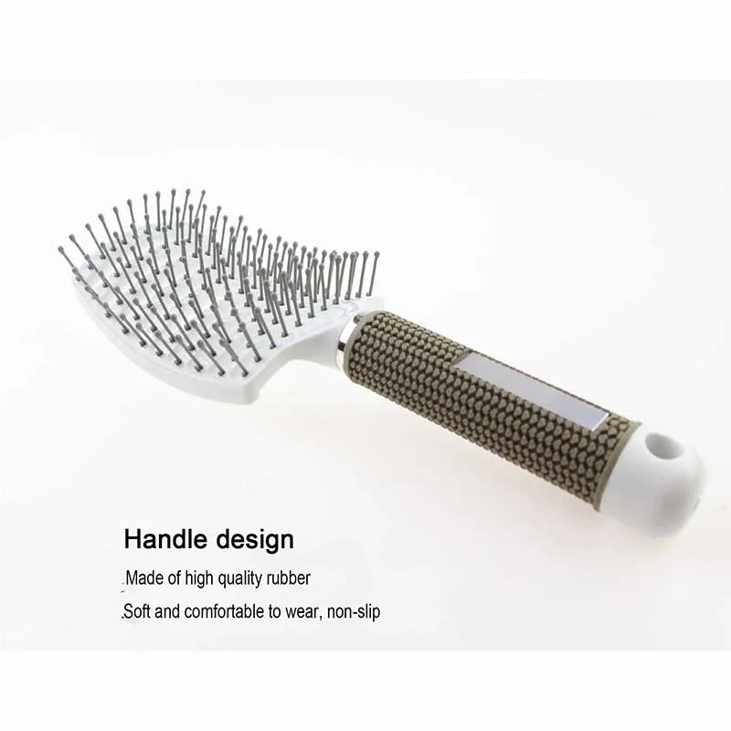 2019 Women Hair Scalp Massage Comb Bristle & Nylon Hairbrush Wet Curly Detangle Hair Brush for Salon Hairdressing Styling Tools
2019 Women Hair Scalp Massage Comb Bristle & Nylon Hairbrush Wet Curly Detangle Hair Brush for Salon Hairdressing Styling Tools