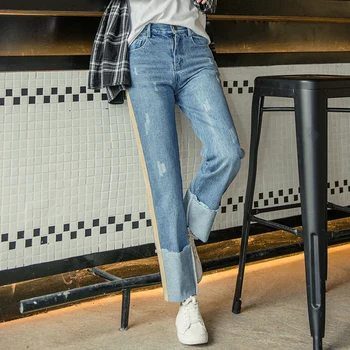 2019 Boyfriend Jeans Straight Pants Women Trousers Casual Loose Vintage Denim Pants High Waist Jeans Women Vaqueros
2019 Boyfriend Jeans Straight Pants Women Trousers Casual Loose Vintage Denim Pants High Waist Jeans Women Vaqueros