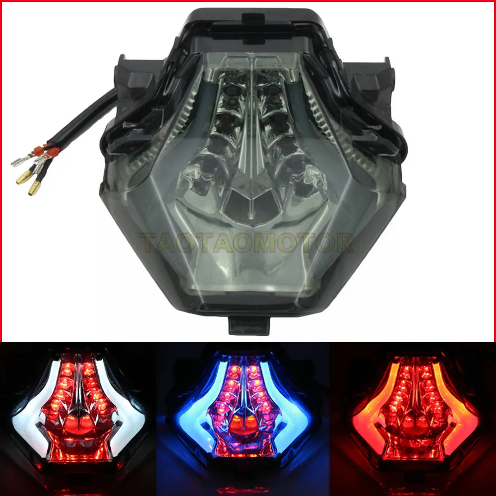 Smoke Motorcycle Tail Light For Yamaha R3 R25 MT07 2013 2014 2015 LED Brake Turn Signals Integrated Taillight
Smoke Motorcycle Tail Light For Yamaha R3 R25 MT07 2013 2014 2015 LED Brake Turn Signals Integrated Taillight