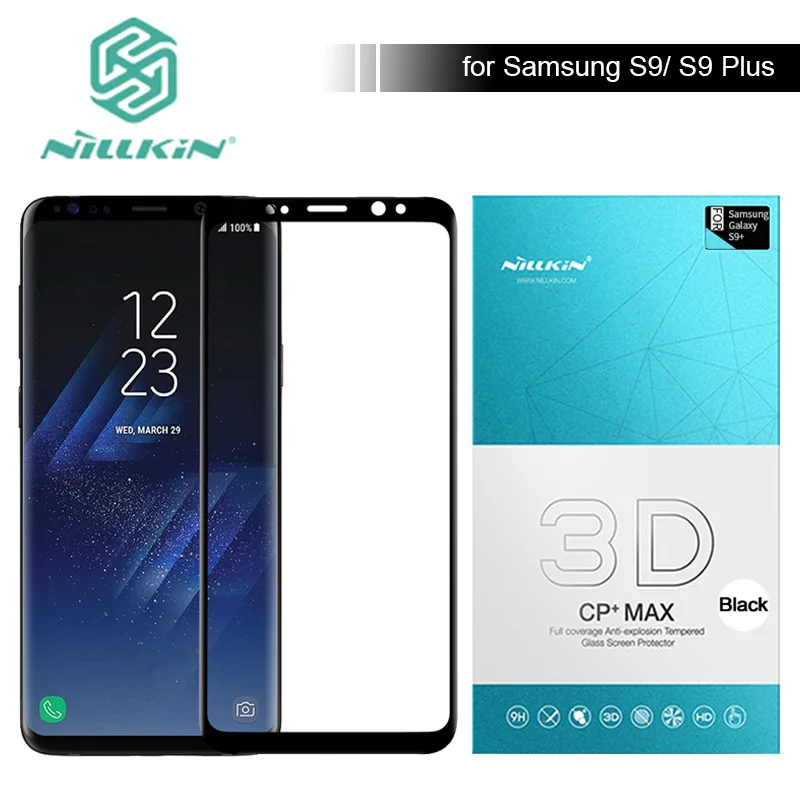 for Samsung Galaxy S9 Plus Glass Nillkin 3D CP+ Max Full Cover Tempered Glass Screen Protector for Samsung Galaxy S9 Glass
for Samsung Galaxy S9 Plus Glass Nillkin 3D CP+ Max Full Cover Tempered Glass Screen Protector for Samsung Galaxy S9 Glass