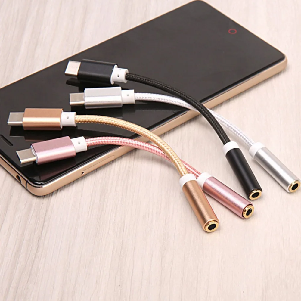 Olhveitra USB Type C To 3.5mm Earphone Cable USB C AUX Audio Jack Adapter For Xiaomi Huawei Samsung LG Earphone Type-C Converter
Olhveitra USB Type C To 3.5mm Earphone Cable USB C AUX Audio Jack Adapter For Xiaomi Huawei Samsung LG Earphone Type-C Converter