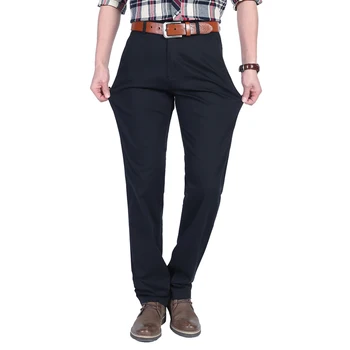 Business Casual Pants Men Spring Thin Trousers Men Mid-waist Straight High Elastic Full Length 97% Cotton Autumn Cargo Pant Men
Business Casual Pants Men Spring Thin Trousers Men Mid-waist Straight High Elastic Full Length 97% Cotton Autumn Cargo Pant Men