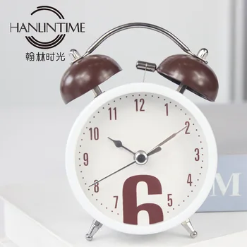 NEW Creative 3 inch Bell Alarm Clock Coffee Modern Destop Clock Table Bedside Clocks Kids Adults Travel Clock Decor
NEW Creative 3 inch Bell Alarm Clock Coffee Modern Destop Clock Table Bedside Clocks Kids Adults Travel Clock Decor
