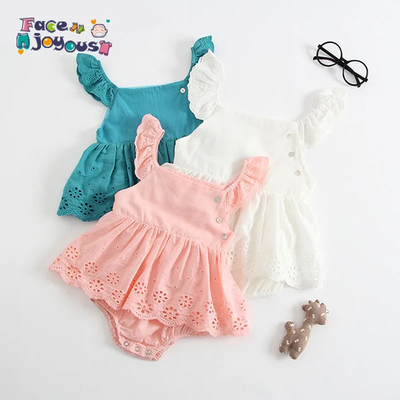 Baby Girl Clothes Summer Sleeveless Newborn Baby Dress Cotton Lace Infant Romper Style Dress For Girls Princess Baby Clothes
Baby Girl Clothes Summer Sleeveless Newborn Baby Dress Cotton Lace Infant Romper Style Dress For Girls Princess Baby Clothes