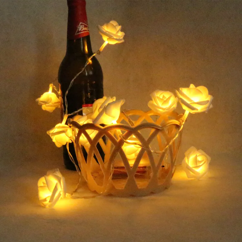 2018 1m LED String Lights LED Rose Flower 3 *AA Battery Operated Christmas Indoor Decorations For Home Valentines Fairy Light
2018 1m LED String Lights LED Rose Flower 3 *AA Battery Operated Christmas Indoor Decorations For Home Valentines Fairy Light