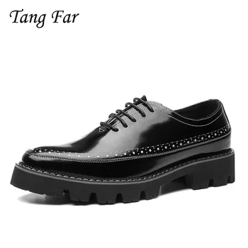 Men Formal Shoes Italian Autumn Microfiber Leather Business Brogue Shoes Men Dress Office Luxury Shoes Male Breathable Oxfords
Men Formal Shoes Italian Autumn Microfiber Leather Business Brogue Shoes Men Dress Office Luxury Shoes Male Breathable Oxfords