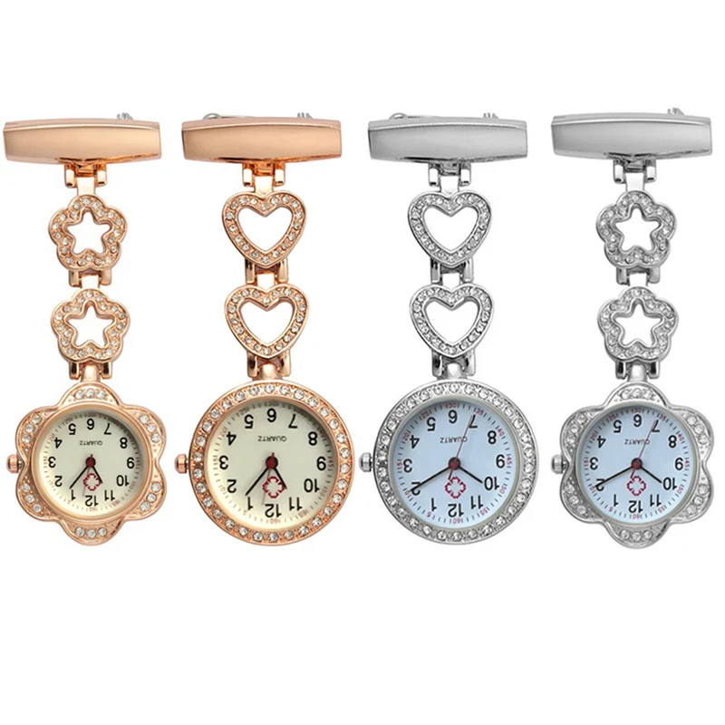 Fashion Women Pocket Watch Clip-on Heart/Five-pointed Star Pendant Hang Quartz Clock For Medical Doctor Nurse Watches BMF88
Fashion Women Pocket Watch Clip-on Heart/Five-pointed Star Pendant Hang Quartz Clock For Medical Doctor Nurse Watches BMF88