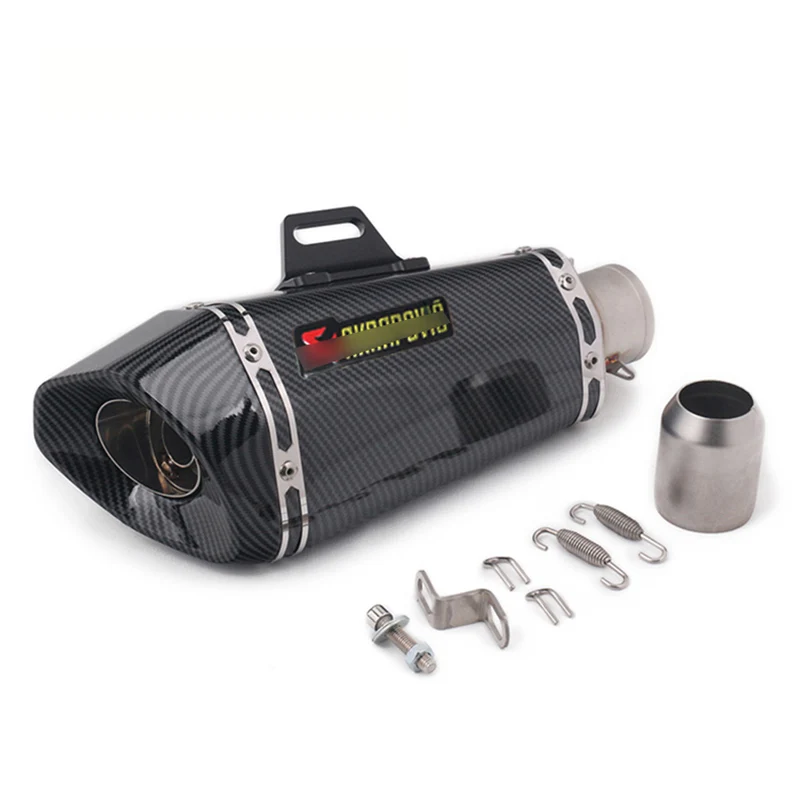51mm inlet Universal motorcycle exhaust muffler for FZ1 R6 R15 R3 ZX6R ZX10 Z900 1000 CBR1000 GSXR1000 650 K7 K8 K11
51mm inlet Universal motorcycle exhaust muffler for FZ1 R6 R15 R3 ZX6R ZX10 Z900 1000 CBR1000 GSXR1000 650 K7 K8 K11