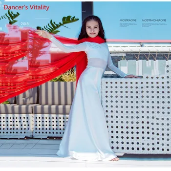 Belly Dance Practice Costume Women 2019 New Flounced Dress Indian Oriental Dance Performance Clothes Garments Vest Dress Suit 
Belly Dance Practice Costume Women 2019 New Flounced Dress Indian Oriental Dance Performance Clothes Garments Vest Dress Suit