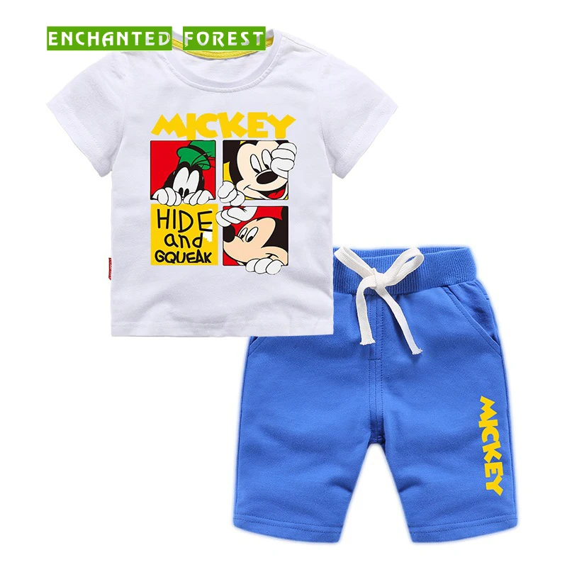 Boy short sleeve suit summer T-shirt + shorts two-piece cartoon pattern children baby cotton clothes boy suit baby clothes
Boy short sleeve suit summer T-shirt + shorts two-piece cartoon pattern children baby cotton clothes boy suit baby clothes