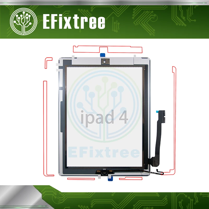 10 PCS / Lot Adhesive Strip Sticker Paper Tape For Digitizer Panel Front Glass For iPad 2 3 4 Touch Screen A1395 A1396 A1397
10 PCS / Lot Adhesive Strip Sticker Paper Tape For Digitizer Panel Front Glass For iPad 2 3 4 Touch Screen A1395 A1396 A1397