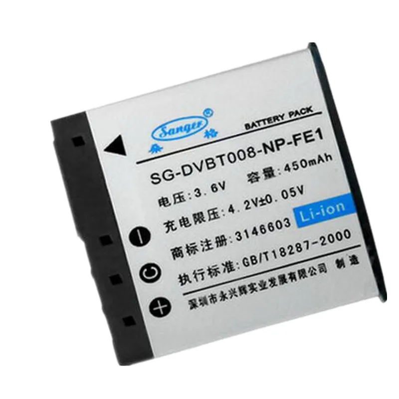 NP-FE1 NPFE1 lithium batteries pack NP FE1 Digital camera battery For Sony Cyber-shot DSC-T7 DSC T7/B S780 DSC-S750
NP-FE1 NPFE1 lithium batteries pack NP FE1 Digital camera battery For Sony Cyber-shot DSC-T7 DSC T7/B S780 DSC-S750