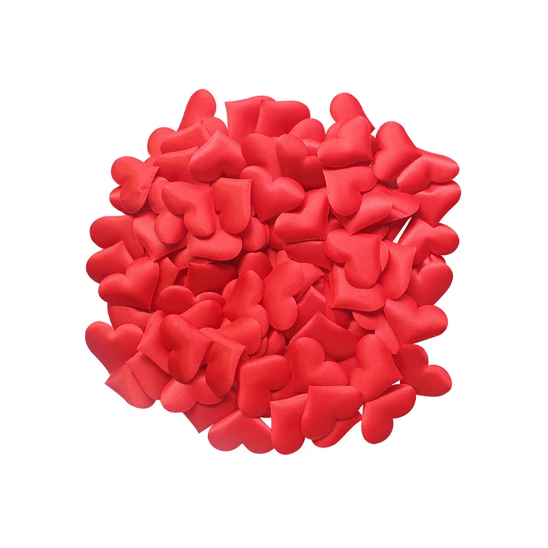 100Pcs 35mm Romantic Sponge Satin Fabric Heart Petals Wedding Confetti Table Bed Heart Petals Wedding Valentine Decoration
100Pcs 35mm Romantic Sponge Satin Fabric Heart Petals Wedding Confetti Table Bed Heart Petals Wedding Valentine Decoration
