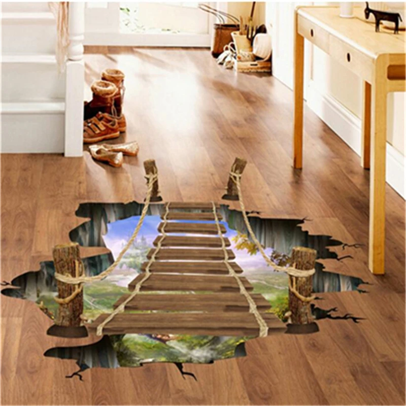 3D Wall Stickers Bridge Floor/Cartoon Animals Wall Sticker For Kids Rooms Home Decor Vinyl Decals Art Sticker Wall Poster
3D Wall Stickers Bridge Floor/Cartoon Animals Wall Sticker For Kids Rooms Home Decor Vinyl Decals Art Sticker Wall Poster