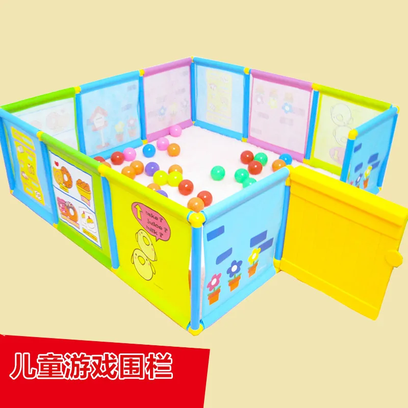 Foldable Children's Play Fence Dollhouse Ocean Ball Pool Game Room Guardrail Children Baby Playpen Tent Play Yard
Foldable Children's Play Fence Dollhouse Ocean Ball Pool Game Room Guardrail Children Baby Playpen Tent Play Yard