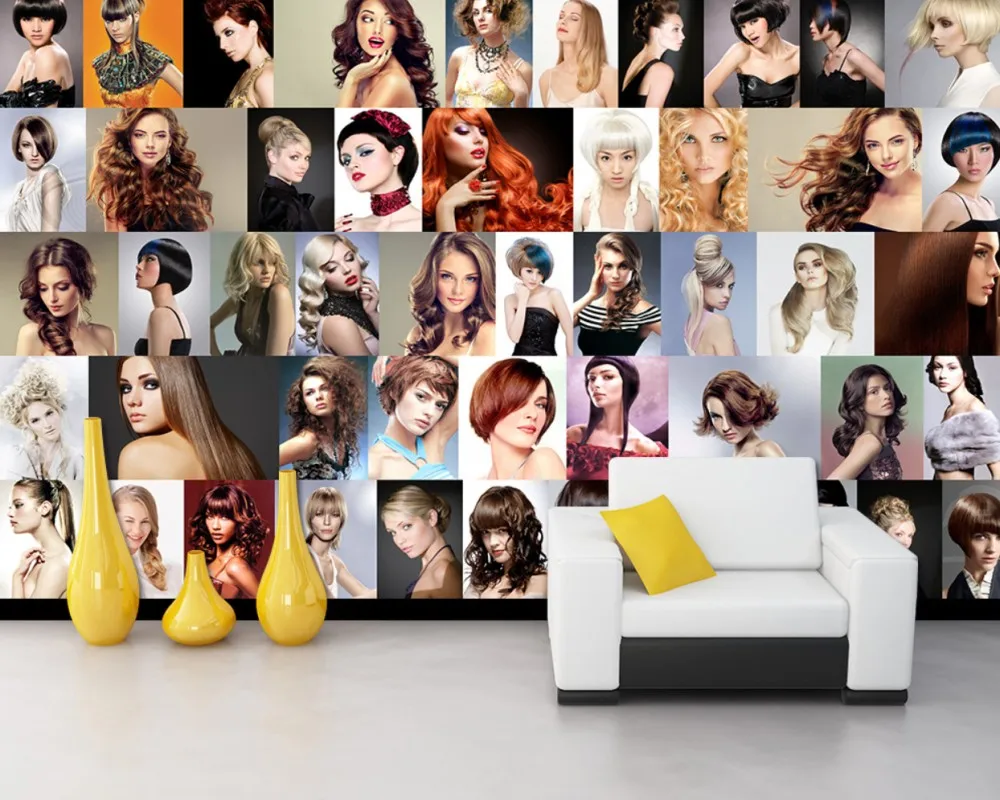 Popular Hair Style Design Barber Shop Hairdressing Tooling Background Wall Hair Salon Wallpaper Custom 3D Mural
Popular Hair Style Design Barber Shop Hairdressing Tooling Background Wall Hair Salon Wallpaper Custom 3D Mural