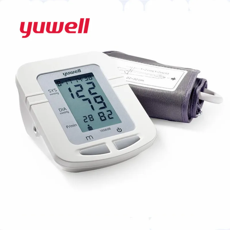 

yuwell YE660B blood pressure monitor watch automatic sphygmomanometer tensiometro digital arm blood pressure meter tonometer CE