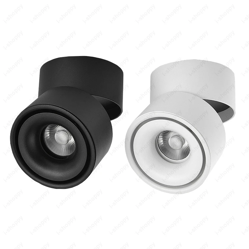 5W/7W/10W/12W LED COB Ceiling Light Picture Lamp Fixture Rotatable Living Room Showcase Black/White Shell
5W/7W/10W/12W LED COB Ceiling Light Picture Lamp Fixture Rotatable Living Room Showcase Black/White Shell