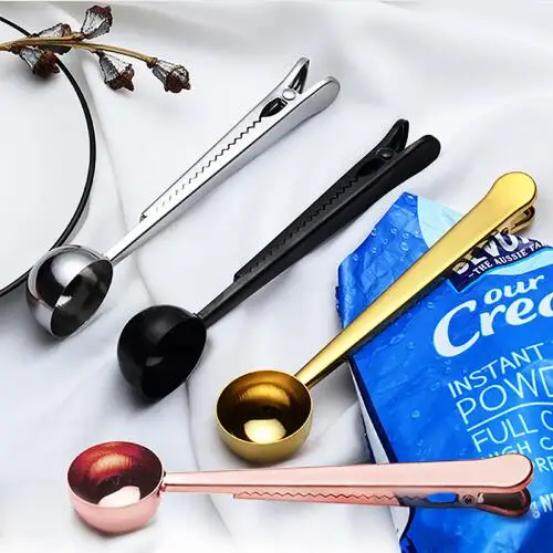 Urijk Multifunction Kitchen Supplies Coffee Scoop With Clip Stainless Steel Tea Coffee Measuring Cup Coffee Scoop Spoon 1 pc
Urijk Multifunction Kitchen Supplies Coffee Scoop With Clip Stainless Steel Tea Coffee Measuring Cup Coffee Scoop Spoon 1 pc