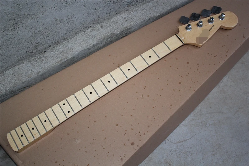 Special price hot sale Factory custom DIY 20 frets 4 strings bass guitar neck with machine head,can be customized 
Special price hot sale Factory custom DIY 20 frets 4 strings bass guitar neck with machine head,can be customized