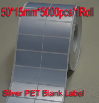 AIBIER 50x15mm 5000pcs/Roll Waterproof paper Thermal transfer blank PET barcode Labels PET adhesive printed label sticker
AIBIER 50x15mm 5000pcs/Roll Waterproof paper Thermal transfer blank PET barcode Labels PET adhesive printed label sticker