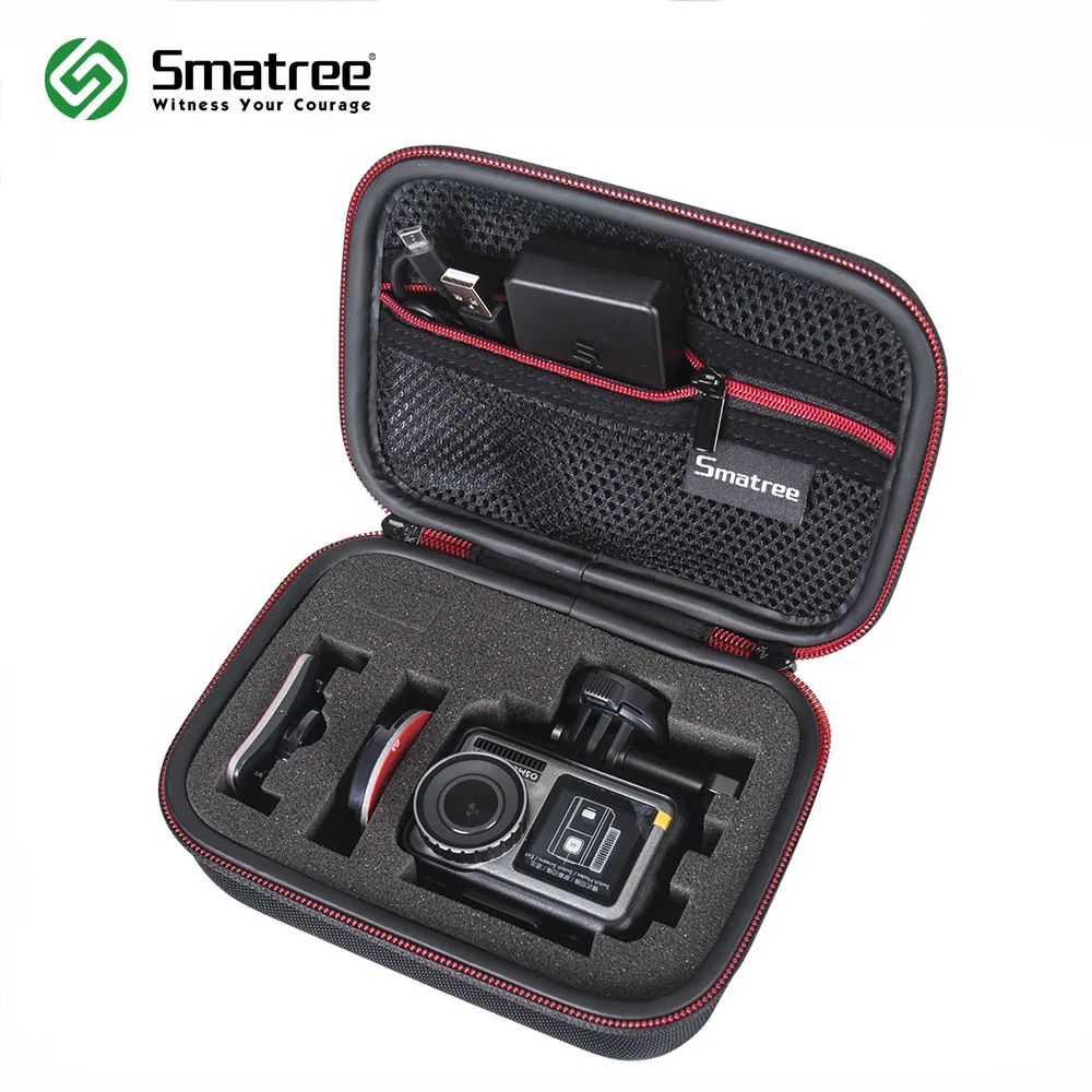 Smatree Carrying Case Camera bag For DJI OSmo Action For Gopro Hero 7/6/5/4/3+/3/2/1/SJCAM sj4000/ Camera Buckle
Smatree Carrying Case Camera bag For DJI OSmo Action For Gopro Hero 7/6/5/4/3+/3/2/1/SJCAM sj4000/ Camera Buckle