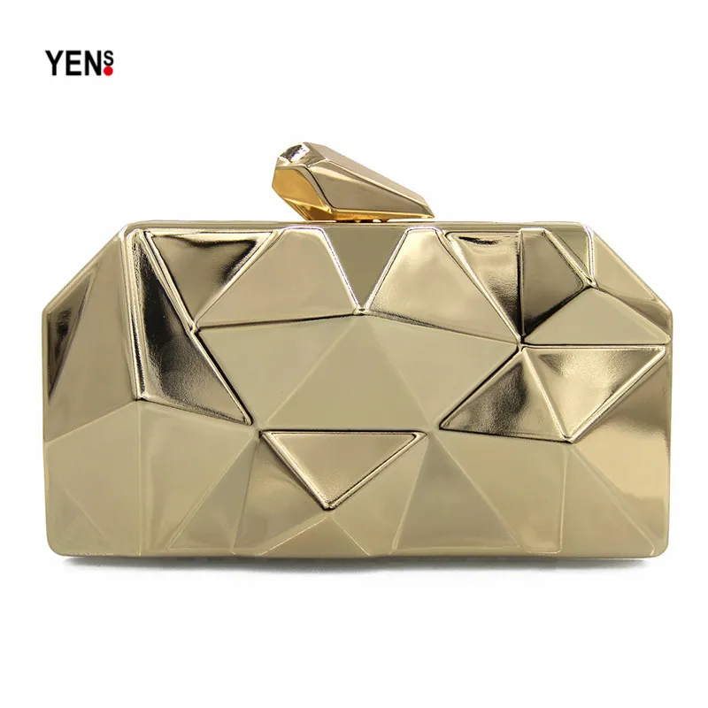 Metal Shoulder Bag Women Gold Clutch Bags Geometric Party Evening Bag Metal Wallet Hard Small Handbag Street Lady Casual Clutch
Metal Shoulder Bag Women Gold Clutch Bags Geometric Party Evening Bag Metal Wallet Hard Small Handbag Street Lady Casual Clutch