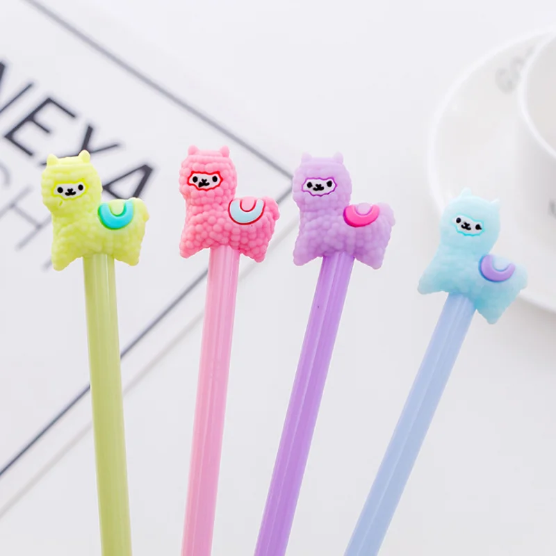 36 Pcs/lot Cute Alpaca Sheep Gel Pen Lovely Student Office Stationery School Water Gel Ink Pen Signature Pen Gift escolar
36 Pcs/lot Cute Alpaca Sheep Gel Pen Lovely Student Office Stationery School Water Gel Ink Pen Signature Pen Gift escolar