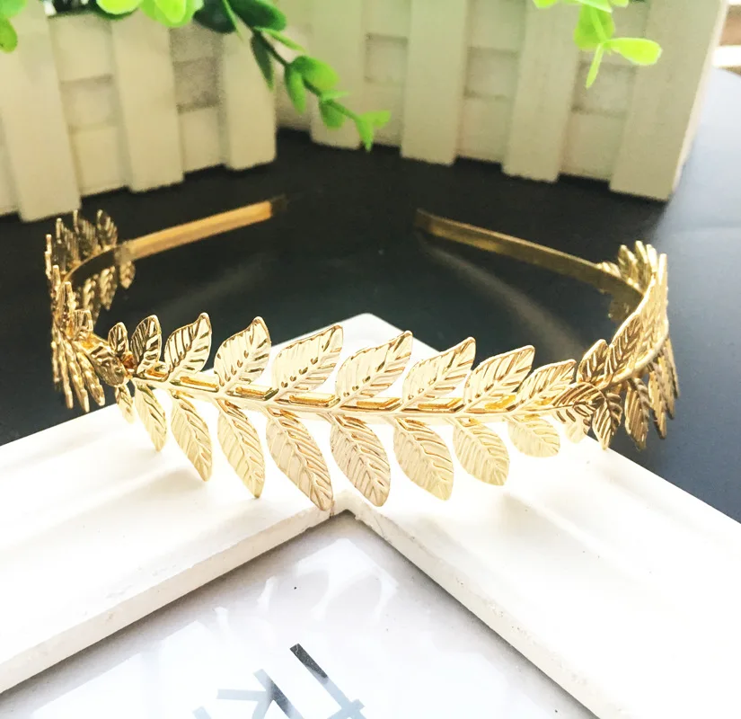 Vintage Goddess Women Olive Leaf Headband Headdress Hair Band Crown Wedding Chic Tiaras
Vintage Goddess Women Olive Leaf Headband Headdress Hair Band Crown Wedding Chic Tiaras